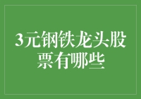 3元钢铁龙头股票有哪些：深度解析与投资建议