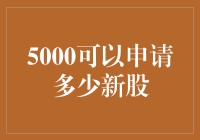 5000元可以申购的新股市值及其影响因素分析