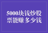 5000元启动资金：探索炒股的盈利潜力与风险管控