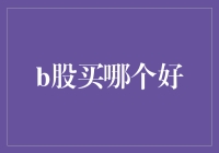 我想炒B股，但问题是——买哪个才能赚大钱呢？