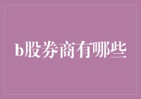 B股券商全解析：了解我国B股市场的重要参与者