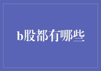 探秘B股市场：全面解析其独特魅力与投资价值