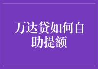 万达贷自助提额攻略：让信用额度助力您的未来