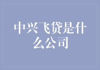 中兴飞贷：我们不只是贷款，还有更多飞一般的体验！