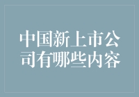 2024年中国新上市公司概览：多元化与创新并举