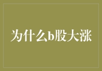 B股大涨的原因分析及投资建议