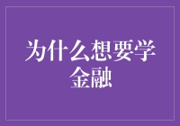 为什么我选择学金融：梦想与现实的交汇点