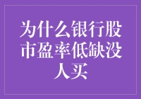 为啥银行股被低估成这样？难道咱的钱袋子它不香吗？