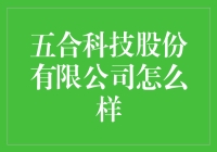 五合科技股份有限公司？别逗了，那是什么鬼？