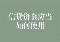 信贷资金使用策略：构建可持续的财务桥梁