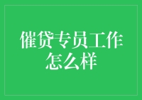 催贷专员：那些年，我们追过的欠款