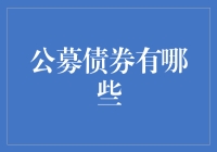 公募债券：悠游于资本海洋的神秘指南