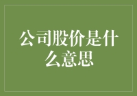 公司股价：市场情绪的晴雨表与投资者决策的关键指标