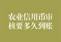 农业信用币审核到账周期解析：从申请到到账的全程揭秘