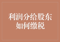 利润分给股东的税务筹划方法解析：合规、高效与风险控制