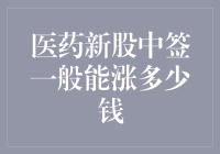 医药新股中签了？恭喜你，可能你已经从风中的蒲公英变成了飞翔的蝴蝶！