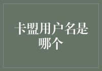 卡盟用户名是谁？答案让人大跌眼镜！