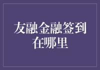 友融金融签到：探索隐藏的宝箱