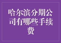 哈尔滨分期公司的那些乱七八糟的手续费：一场金融版疯狂动物城