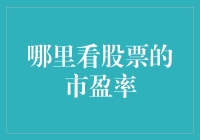 掌握股市脉搏：如何精准获取股票市盈率信息