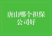 唐山哪家担保公司能让你的钱包鼓起来？不看后悔！