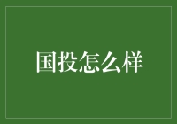 国投到底怎么样？一次深度揭秘