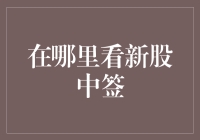 在哪里查看新股中签状态：全面解析与技巧分享