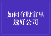 如何在股市里选好公司：构建投资组合的科学与艺术