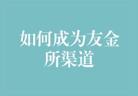 如何成为友金所渠道：一场奇特的金融冒险之旅