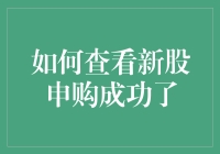 如何通过电子化手段查看新股申购成功：一份实用指南