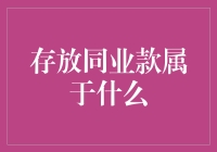 存放同业款属于什么？我们如何从不同角度理解这一概念？