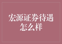 宏源证券待遇怎么样？揭秘投资界的吃老本与吃香喝辣