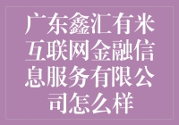 广东鑫汇有米互联网金融信息服务有限公司：引领互联网金融的创新潮流