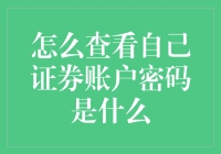 证券账户密码查询：安全与便捷的双重考量