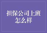 担保公司：让你从债台高筑到债台低筑的神奇职业