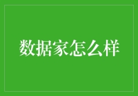 数据家：挖掘大数据价值，助力企业智能转型