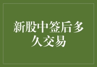 新股中签后多久交易：如何抓住新股带来的投资机遇