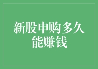 新股申购多久能赚钱：市场波动下的投资策略