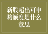 新股申购超出可申购额度：机制解析及影响因素