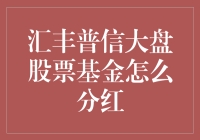 汇丰普信大盘股票基金分红机制解析：投资者收益最大化策略