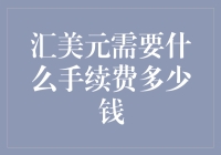 汇美元需要什么手续费多少钱——从浅入深的解密之旅