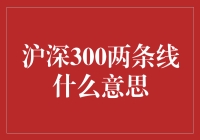 沪深300两条线的意义与解读：策略与价值