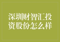 深圳财智汇投资股份：全面解析与价值探讨