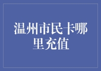 温州市民卡充值攻略：探秘神秘的充值圣地！