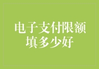 电子支付限额怎么填？新手必看指南