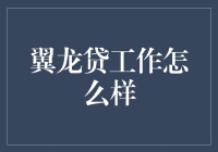 翼龙贷工作怎么样：一份深度分析报告