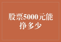 5000元炒股的奇幻之旅：从新手到股神的不归路