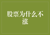 股市波动的秘密：解析为何股票不涨