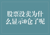 股票持有者视角：为何未卖出的股票却显示为零持仓？