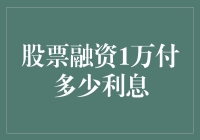 融资1万元炒股需支付多少利息？深度解析股票融资成本